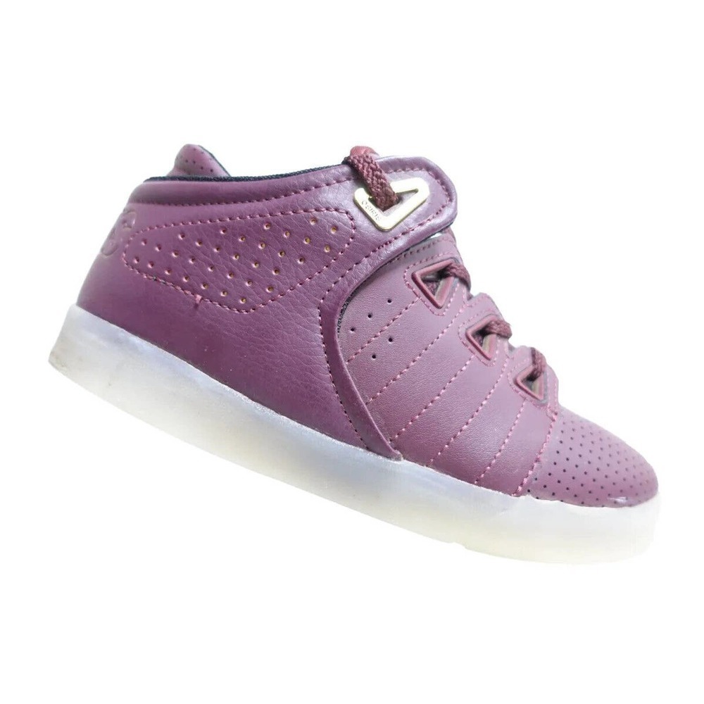 OSIRIS leather Maroon Sz 5 Women Skate Sneakers